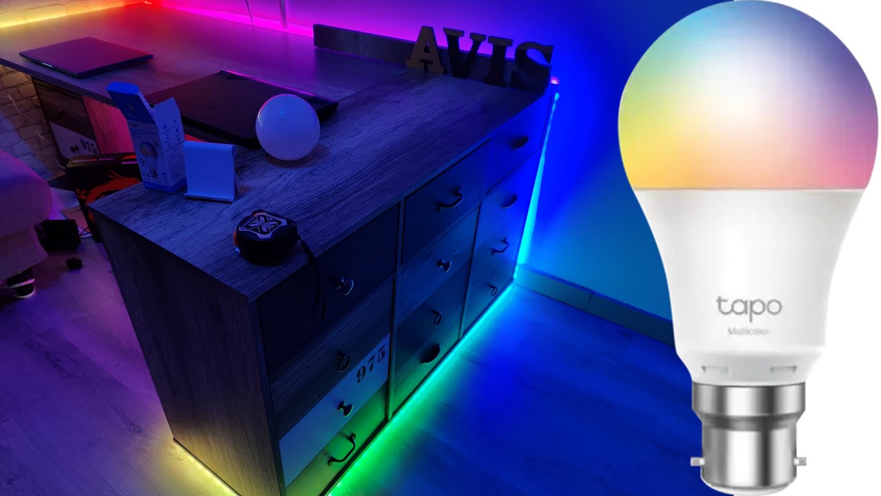 J'ai illuminé mon bureau FACILEMENT ❤️ TP-Link TAPO L920 et L530E
