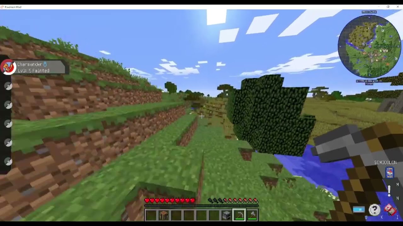 Test mod pixelmon (ko có tiếng chỉ cap)