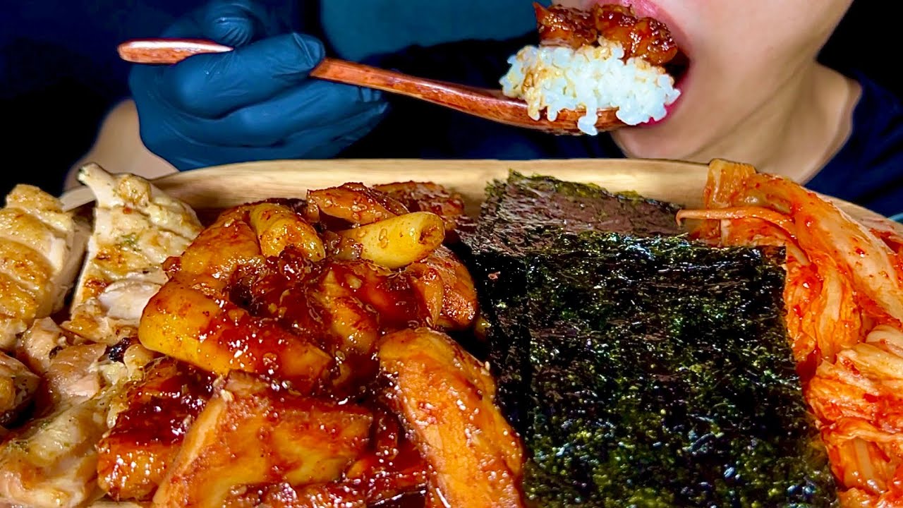 치밥의 시작 🍗🍚 지코바 순살 소금구이 & 양념구이 🍗 밥 없으면 안 되는 조합｜치킨 먹방 ASMR Zikoba Boneless Chicken 🍗with Rice Mukbang