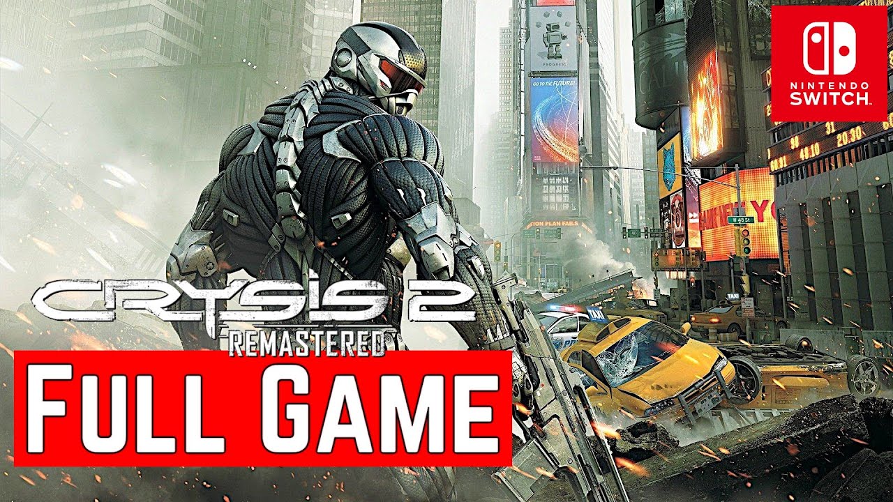 Crysis 2 Remastered [Switch OLED] | Gameplay Walkthrough | FULL GAME | No Commentary