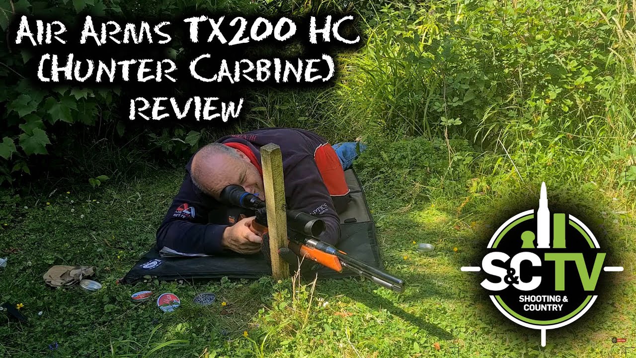 S&C TV | Гэри Чиллингворт | Стрельба из пневматического оружия TX200 HC (карабин Hunter)