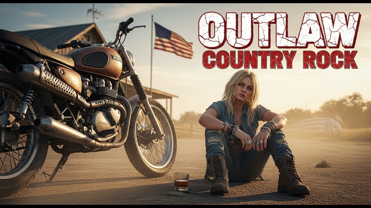 Outlaw Country Rock 🔥 Country Rock Highway 🎸 Dust and Steel Dreams
