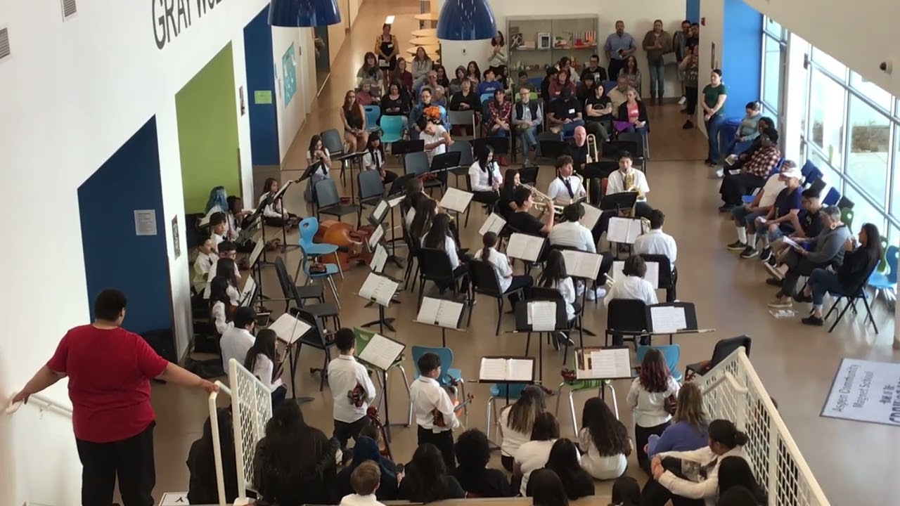 Aspen Q3 Recital 3 12 26 Aspen MS Band London Bridge & Long, Long Ago