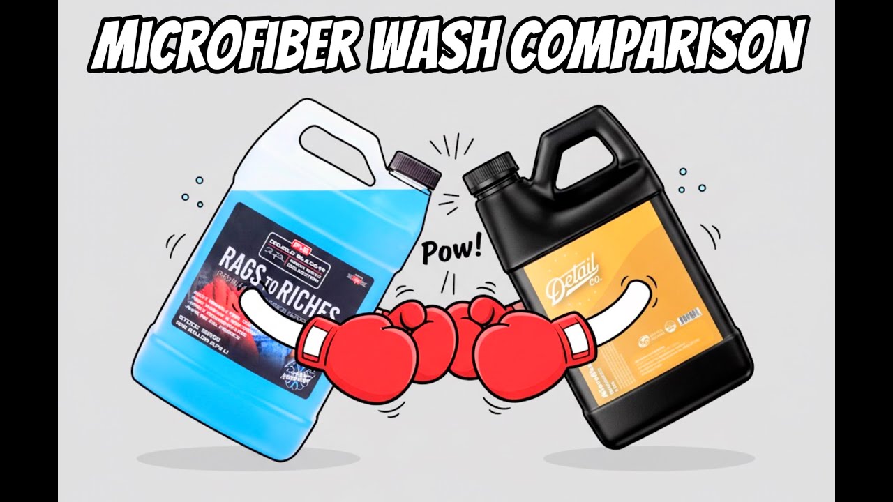 Microfiber detergent torture test. Which will reign supreme?