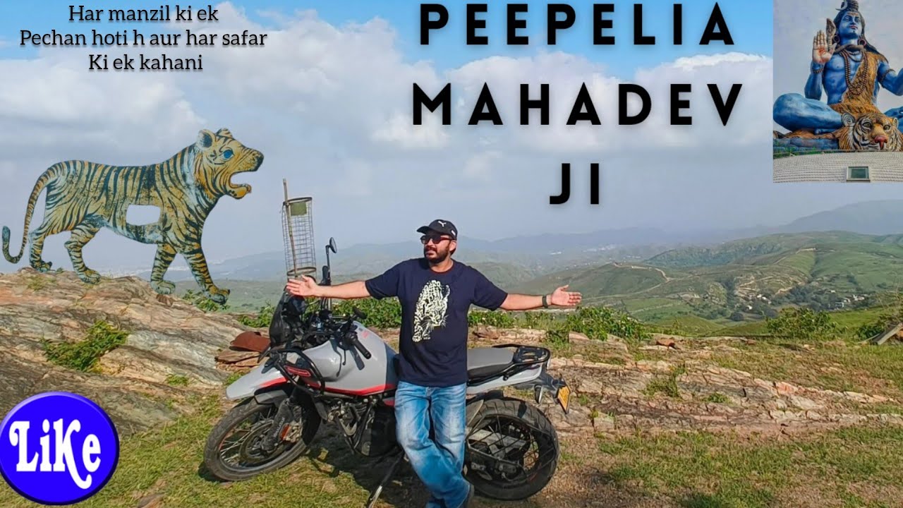 Peeplia Mahadev temple | Hill point  | Har Har mahadev 🙏 near Rayta hills Udaipur | Rajasthan Ride