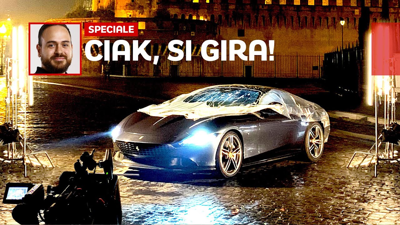 Una notte con la FERRARI ROMA: il dietro le quinte esclusivo dello SPOT