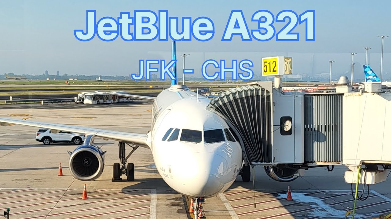 Equipment swap! A321 from JFK to CHS!