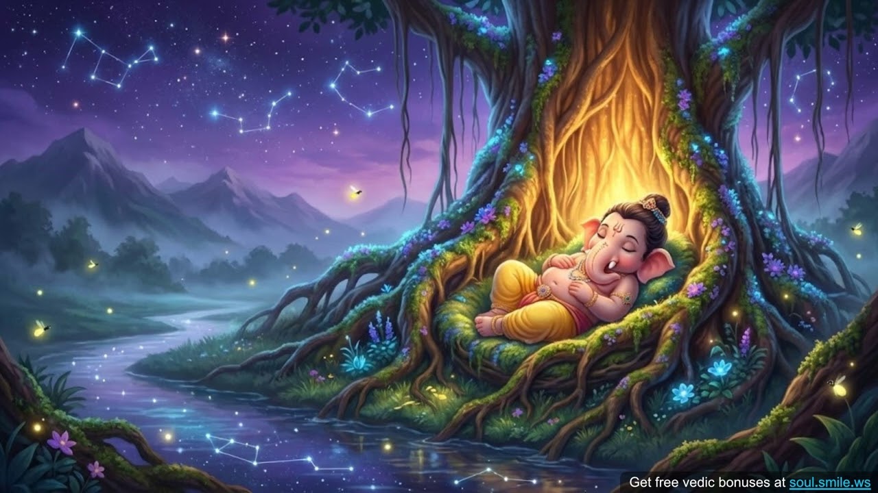 Om Gan Ganapataye Namaha (Unit Mix) | Deep Sleep Aid with Ganesha Mantra