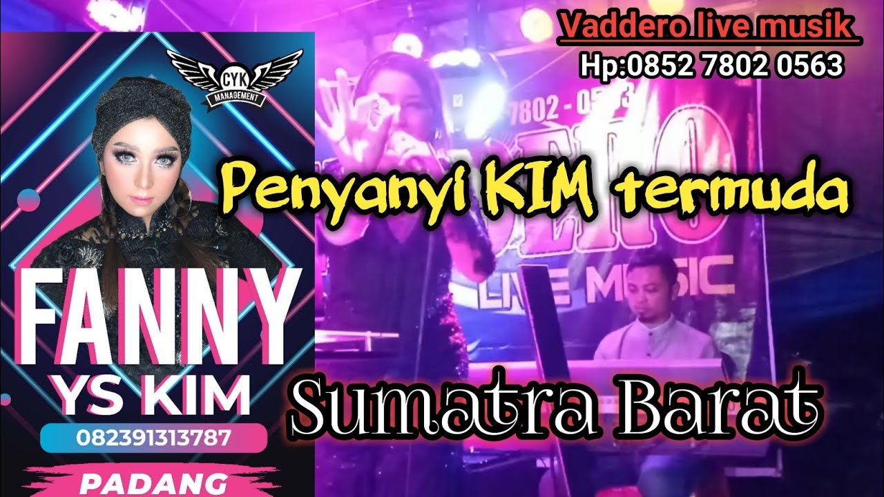 Cantiknya penyanyi KIM minang ini | Vaddero live musik