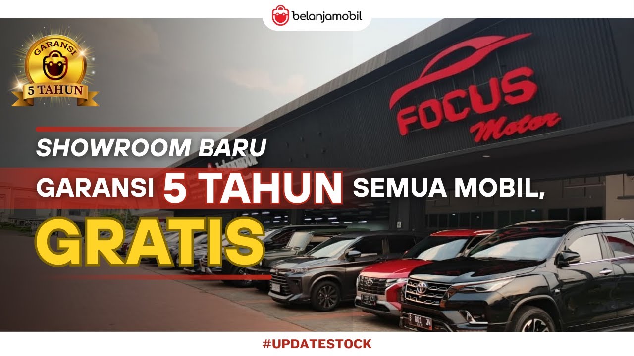 GARANSINYA 5 TAHUN! Showroom Terbaru Stok Terlengkap Mobil LMPV 200 Jutaan!