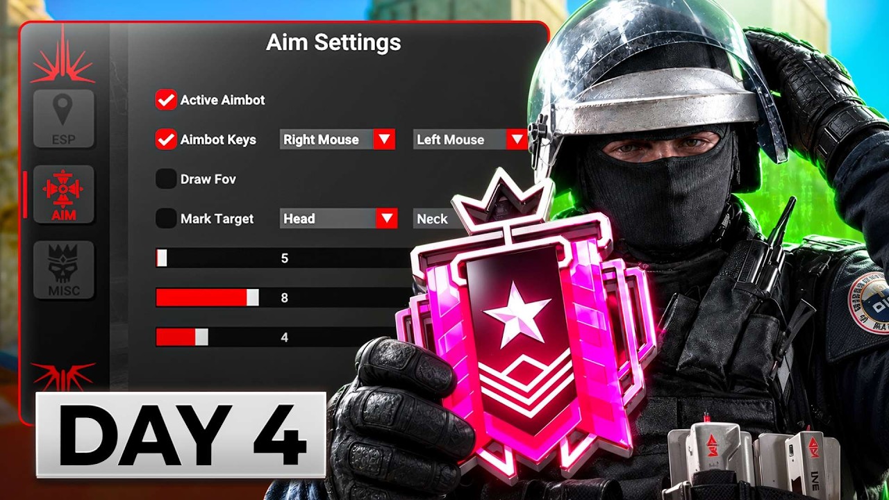 Попробовал читы в R6 ради ранга &laquo;Чемпион&raquo;, эп. 4