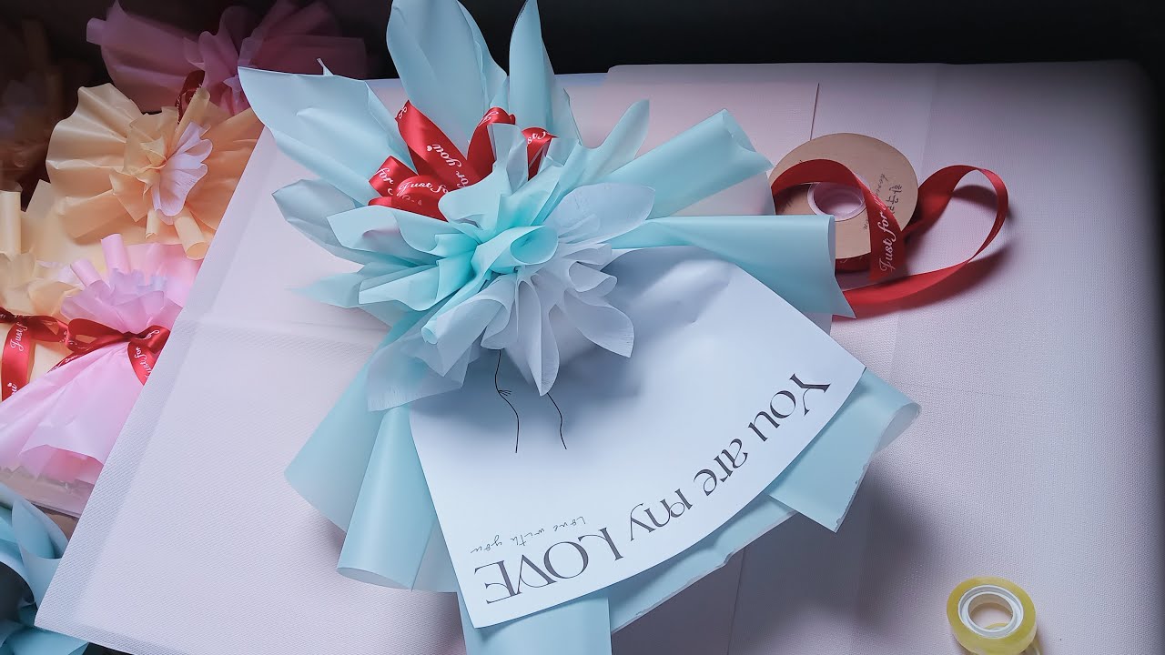 Cách bó cốt hoa đẹp | Hướng dẫn bó hoa| Linh Nhi Flower