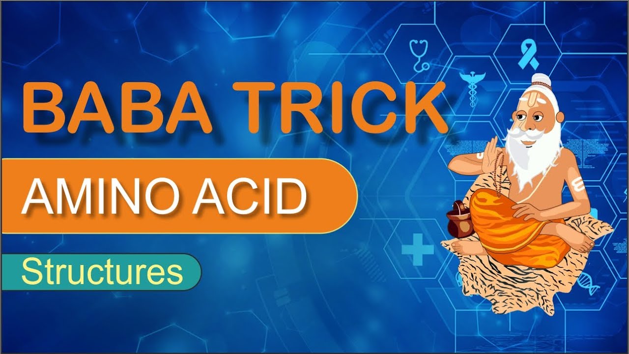 Amino Acids | Amino Acids Biochemistry | Amino Acids Tricks | Mnemonic | Amino Acid Structure