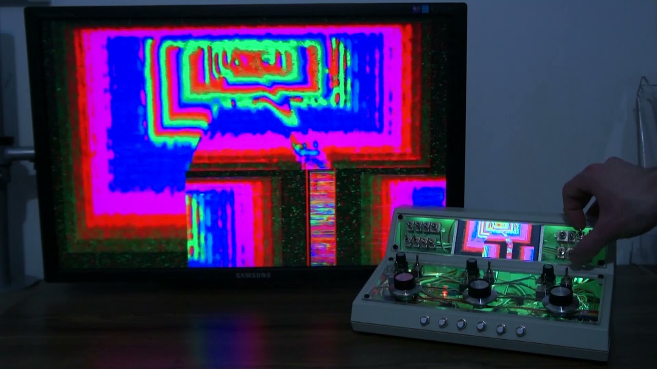 Video Synth & Circuit Bent Glitch Video Processor  - LoFi Future FB-1000D