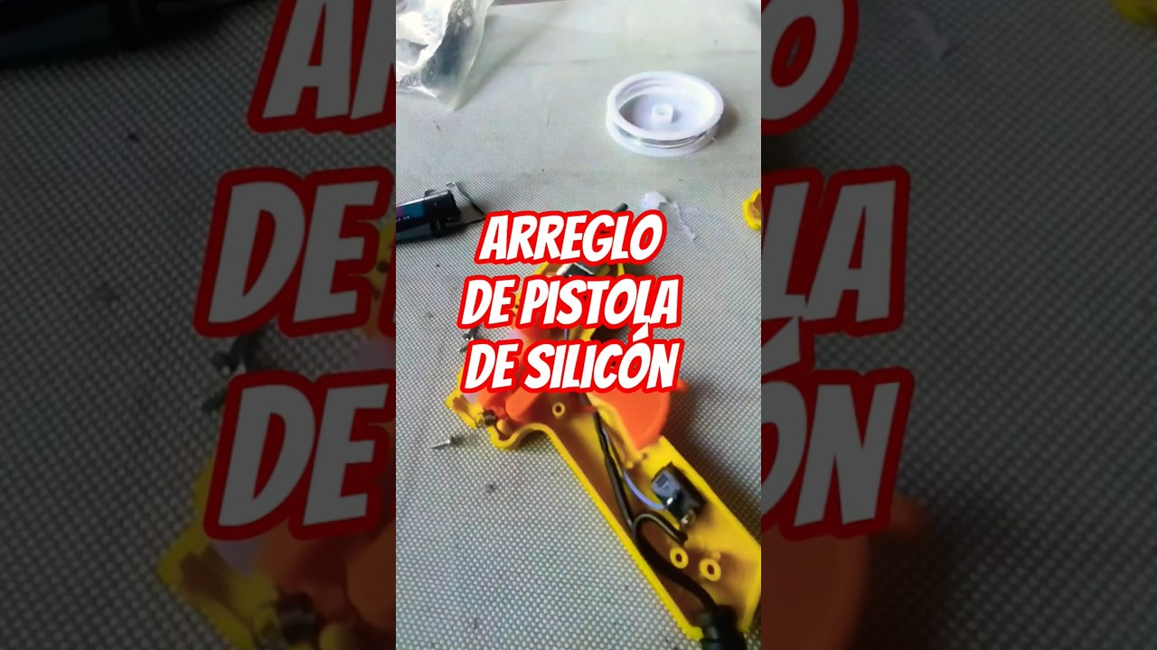 Repara tú pistola de silicón ✨ #diy #reparar #arreglar #util #herramientas #tutorial
