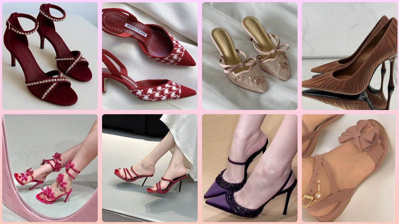 Luxurious Women's pump Toe Shoes with Different Styles 2026