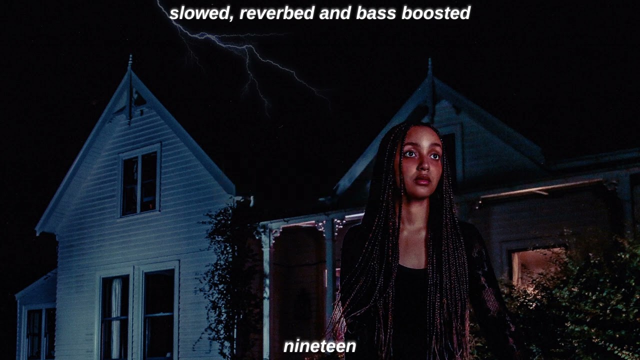 pinkpantheress - nineteen (slowed + reverbed + bass boosted, with lyrics)