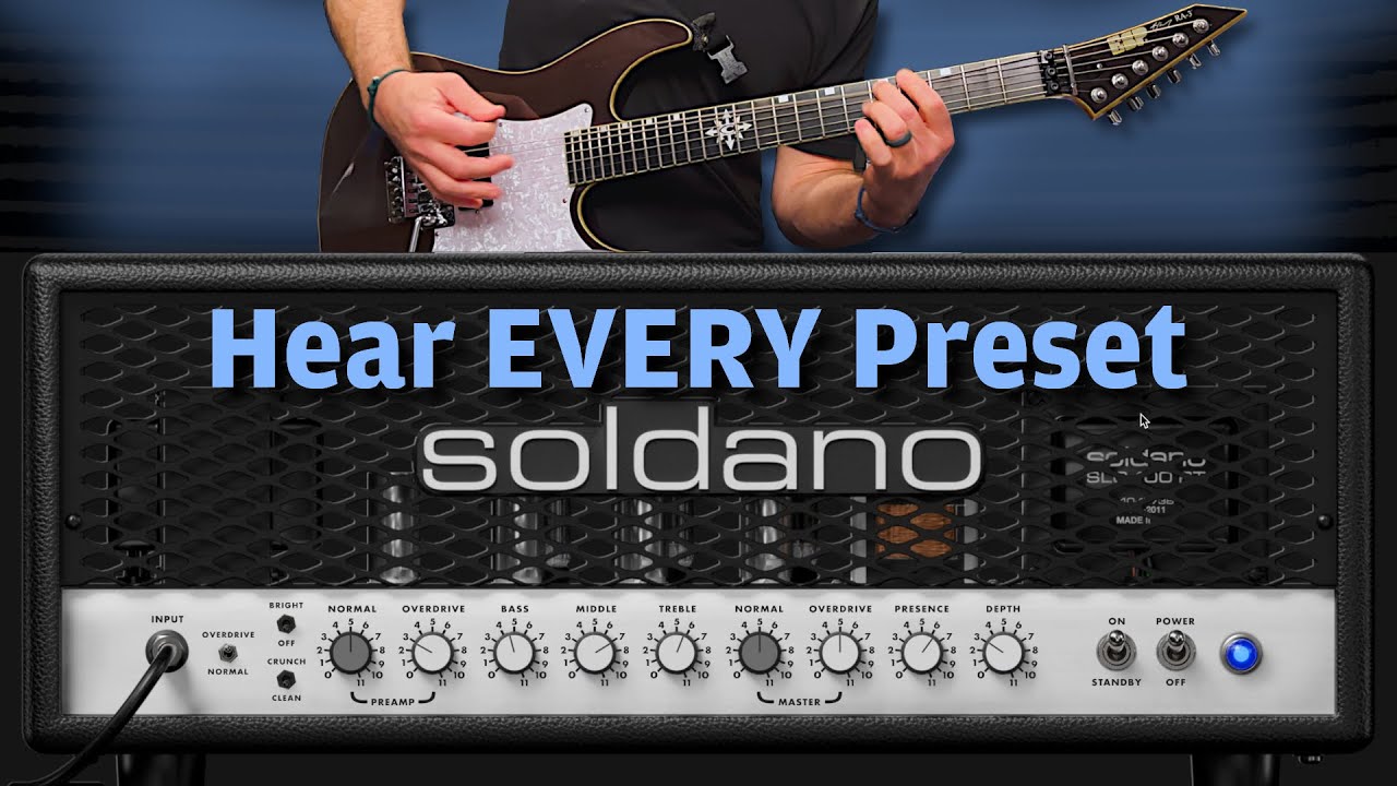 🎸Neural DSP Soldano SLO-100X DEMO