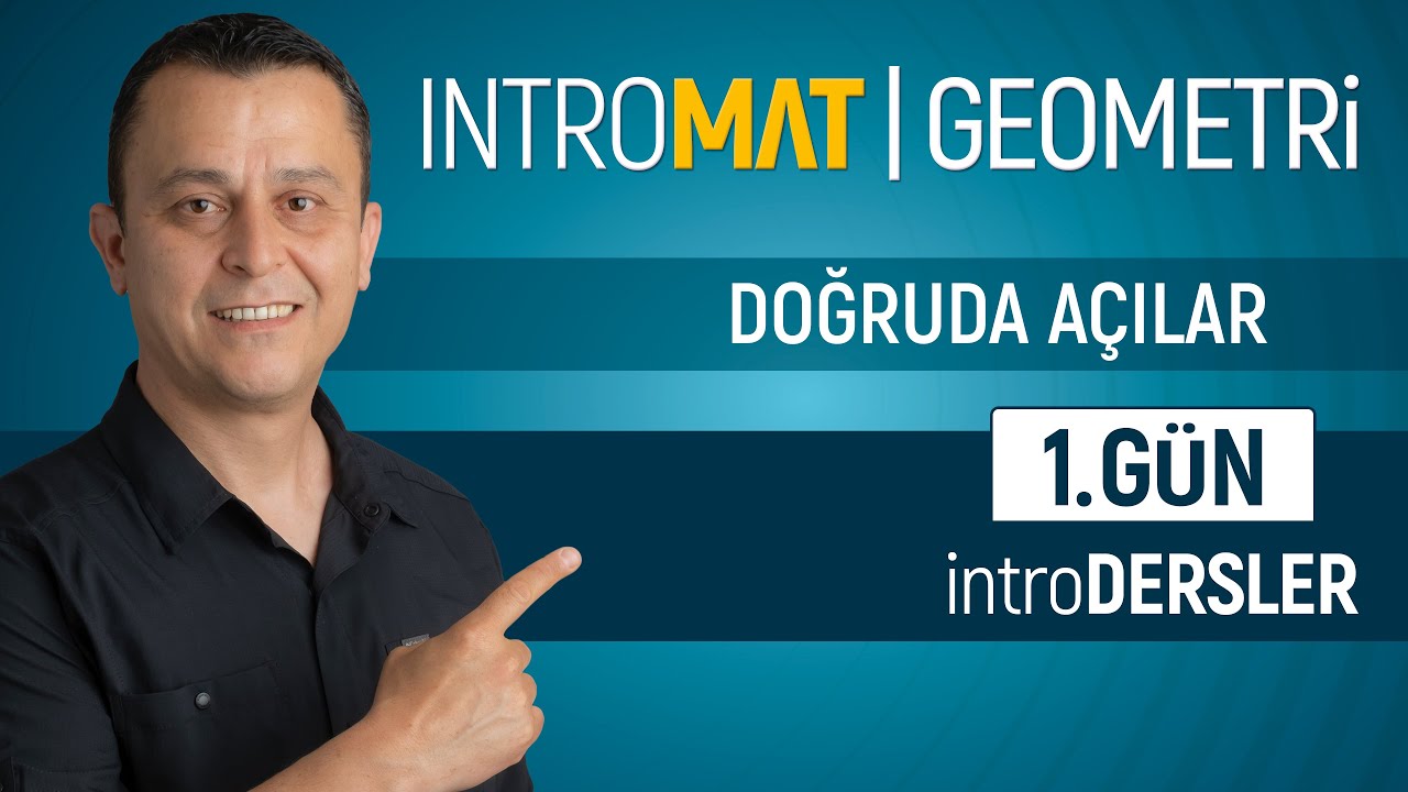 INTROMAT Geometri | 1.GÜN | introDERSLER | 15 Günde Temel At! (Geometriye Başlangıç Serisi)