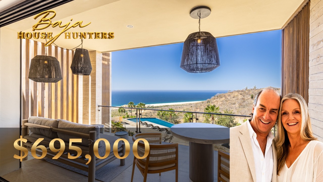 Luxury Condo in Cabo for Sale | Pacific Ocean Views + Quivira Access | Flythrough Tour