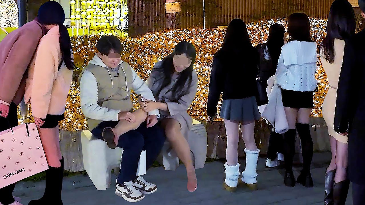 [4K] 서울 잠실 롯데 월드 주변은 데이트를 하기에 너무나 좋네요^^ #잠실#서울#한국