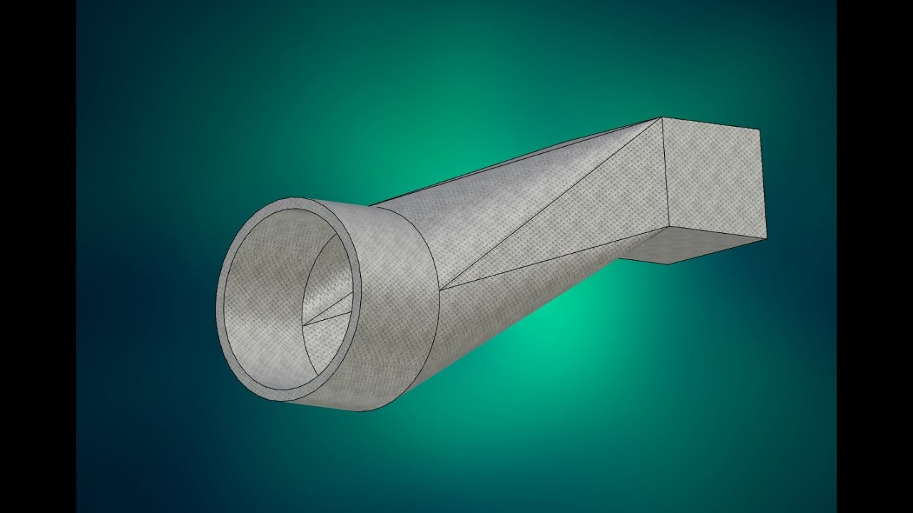 Тело по сечениям(Лофт) в T-FLEX CAD