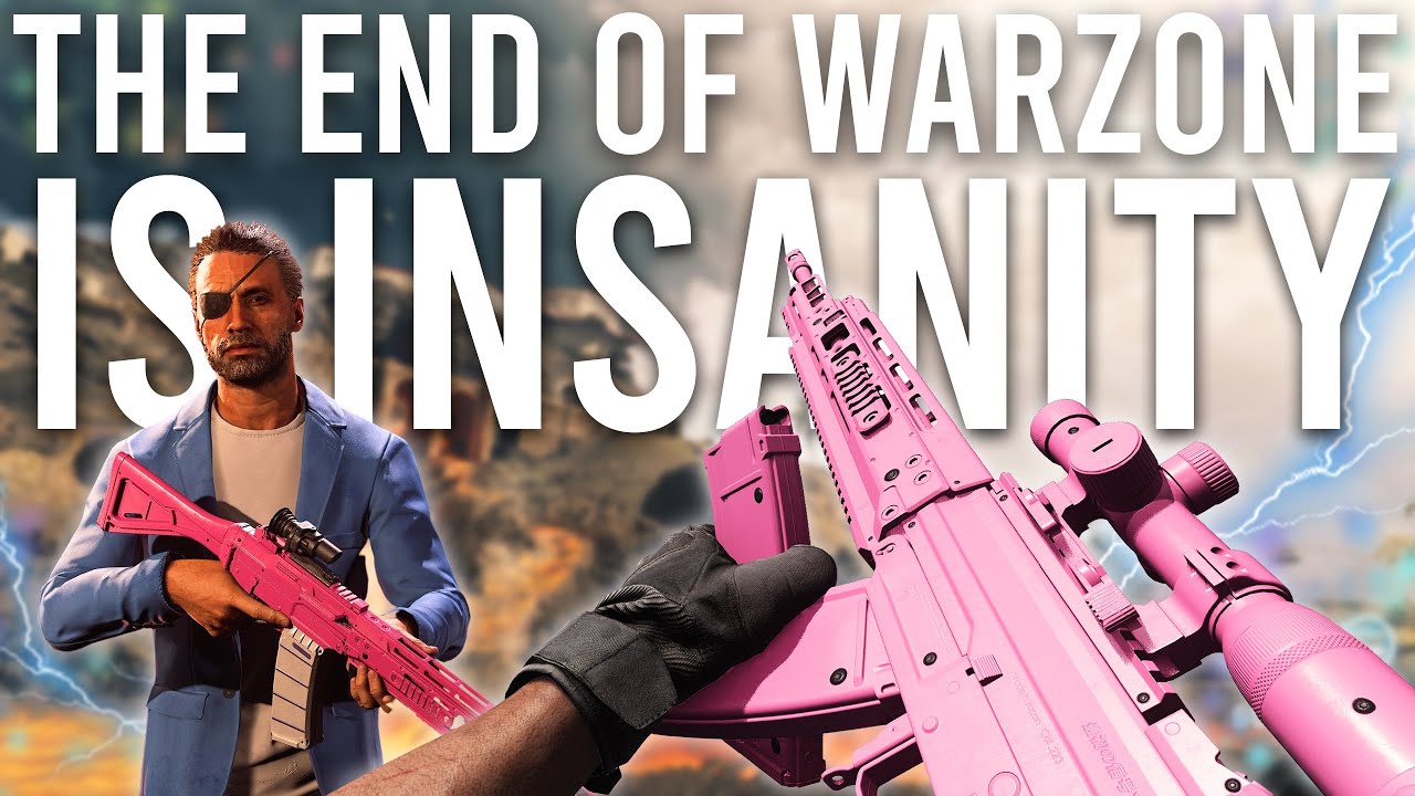 The end of Warzone is absolute madness...
