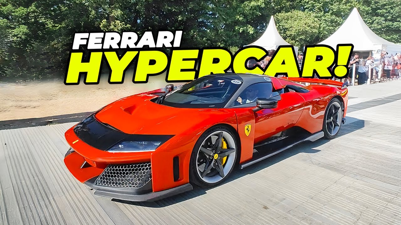 Up Close with the NEW Ferrari F80 + Full Throttle Goodwood FOS Run 🔥