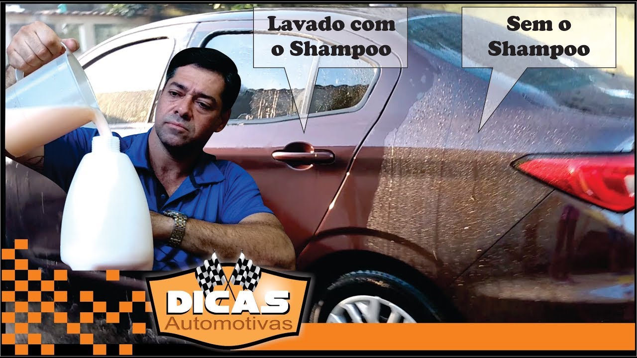 Shampoo automotivo caseiro com cera / Dicas Automotivas
