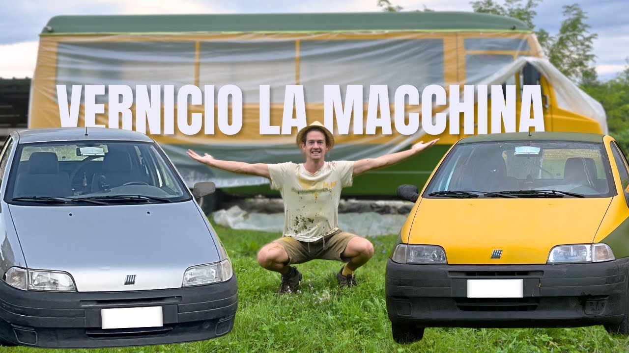 Come verniciare l'auto con il rullo - tempi e materiali