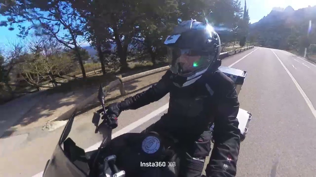 Ruta en moto a Montserrat. BMW GS1250 ADV . Febrero 2026.