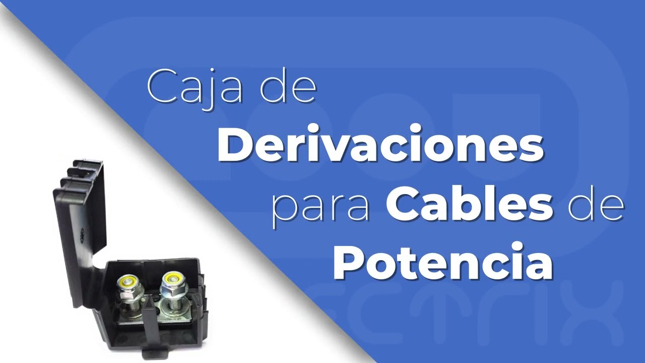 Caja De Derivaciones Para Cables De Potencia en instalaciones 12/24v