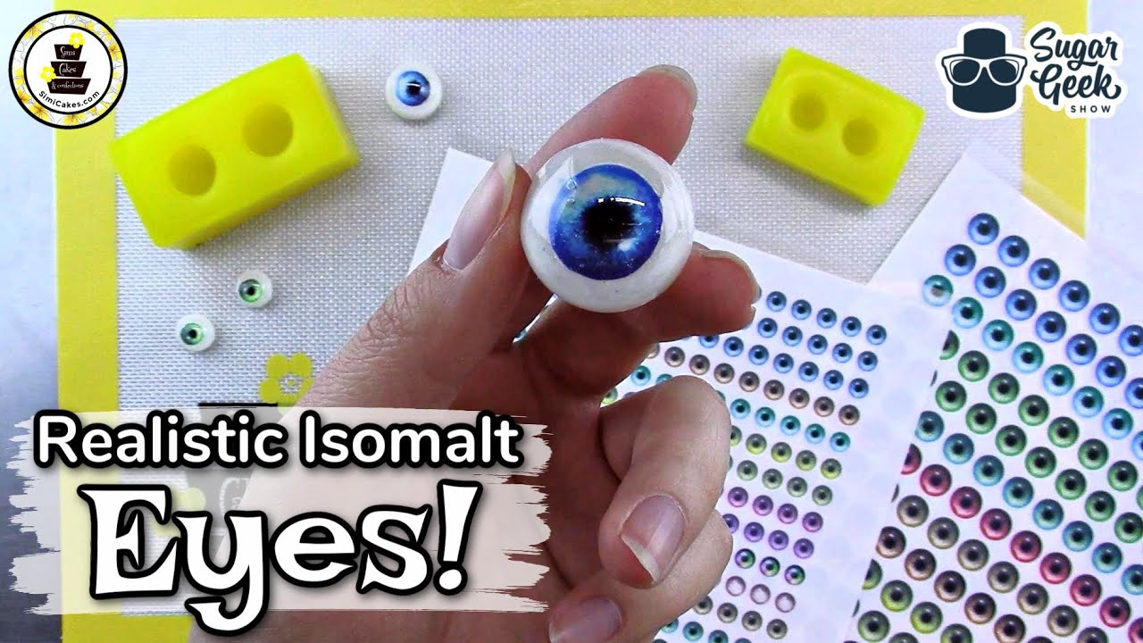 Realistic Isomalt Eyes Tutorial!