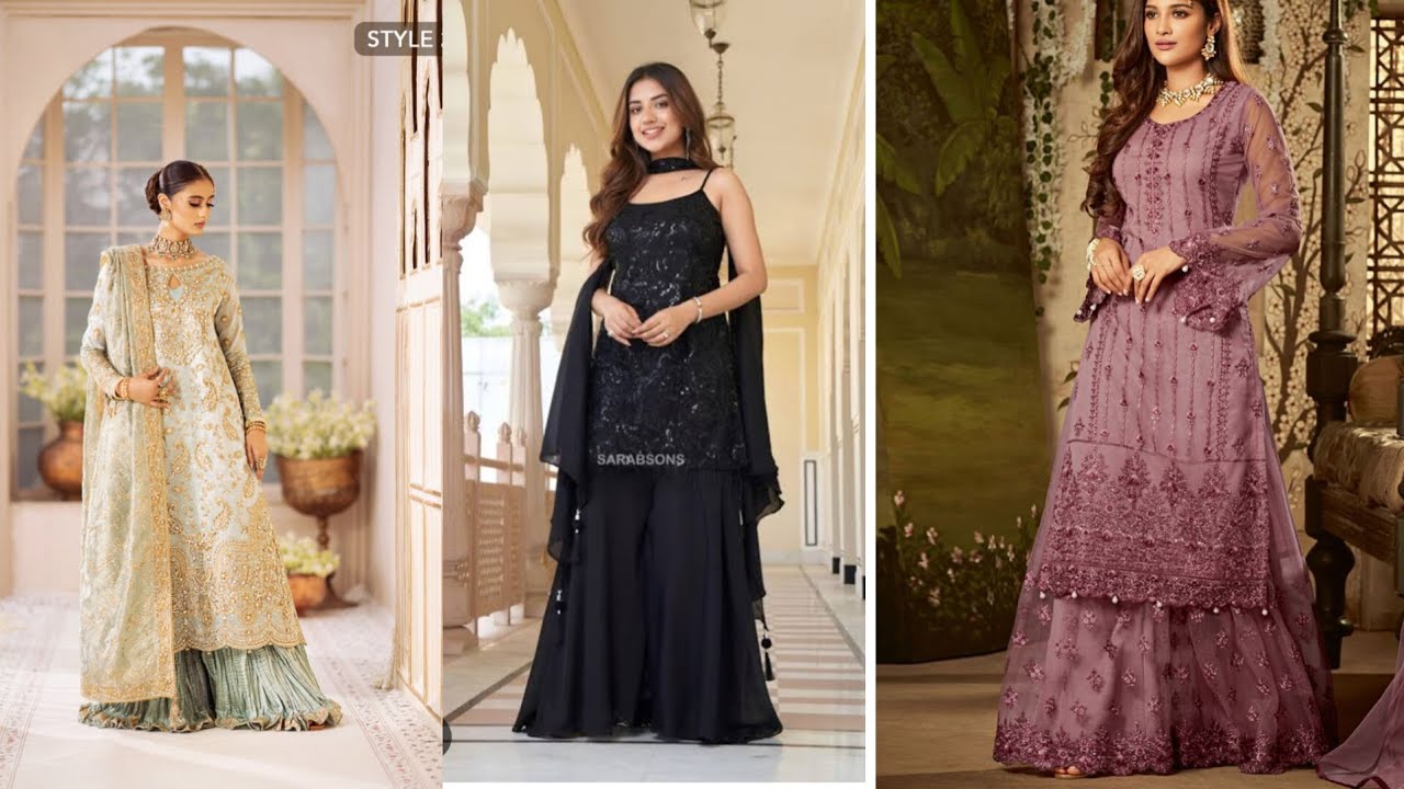 Latest Plazo suit design | umbrella dress design | Plazo suit ideas #2026
