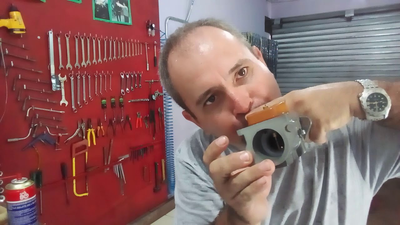 Limpeza desmontagem e montagem carburadores motores popa Mercury 2 tempos 60hp