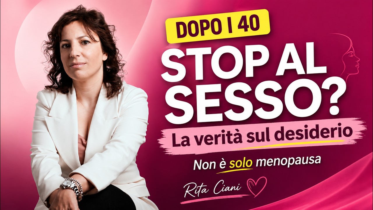 ❌NON È COLPA DEGLI ORMONI: perché il desiderio cala davvero dopo i 40 ￼