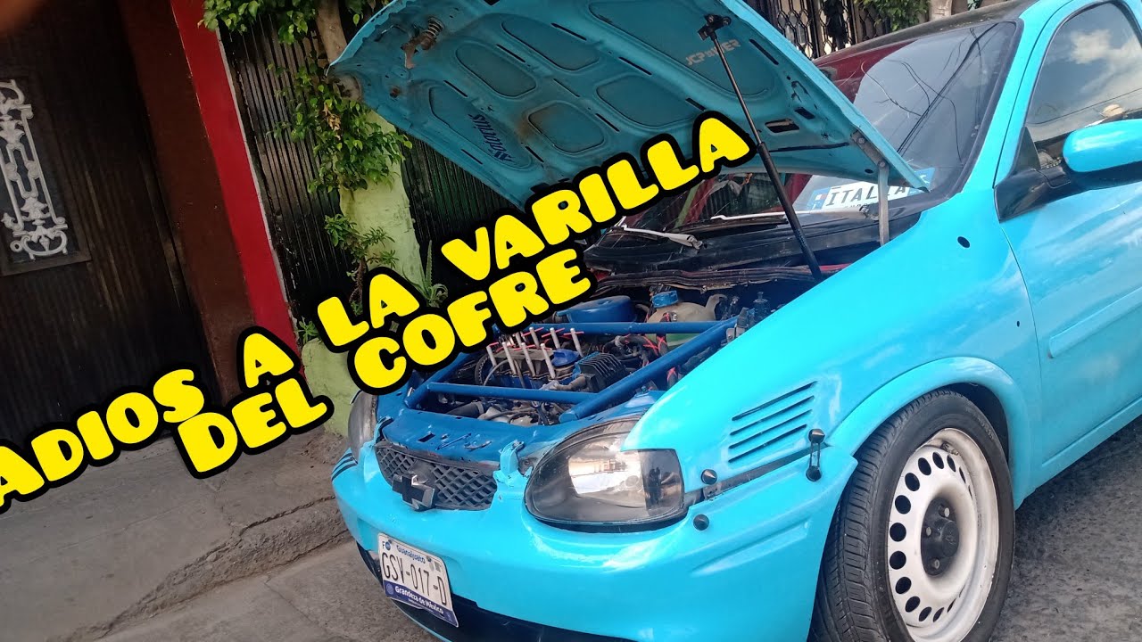 así adaptamos amortiguador de cofre a nuestro Monza ç1