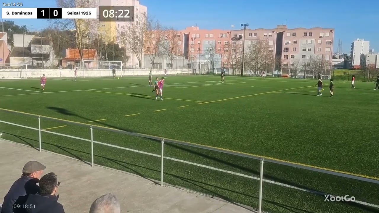 Sub14 Campeonato Distrital S. Domingos vs Seixal 1925
