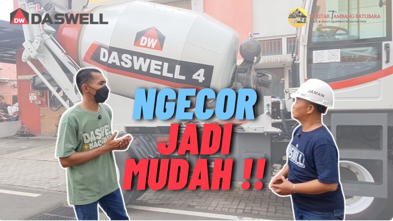 MENGENAL DASWELL SELF LOADING MIXER ‼️ Langsung ke Daswell Indonesia