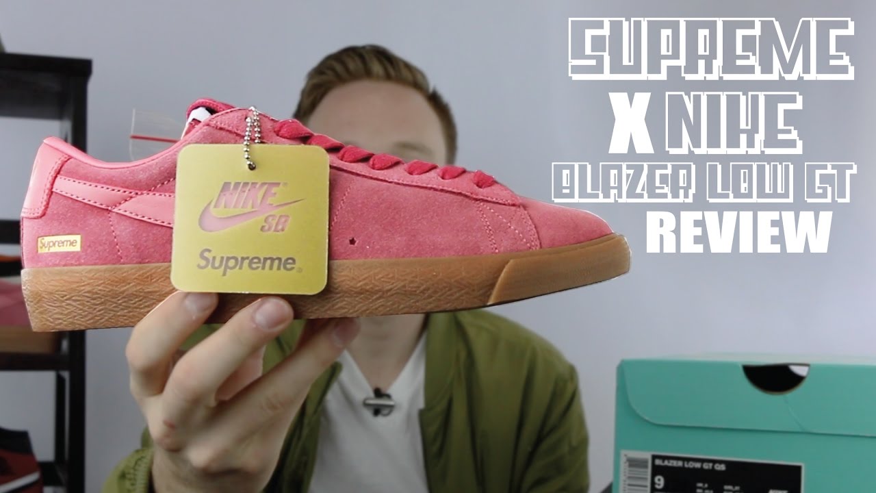 SUPREME X NIKE BLAZER LOW GT REVIEW
