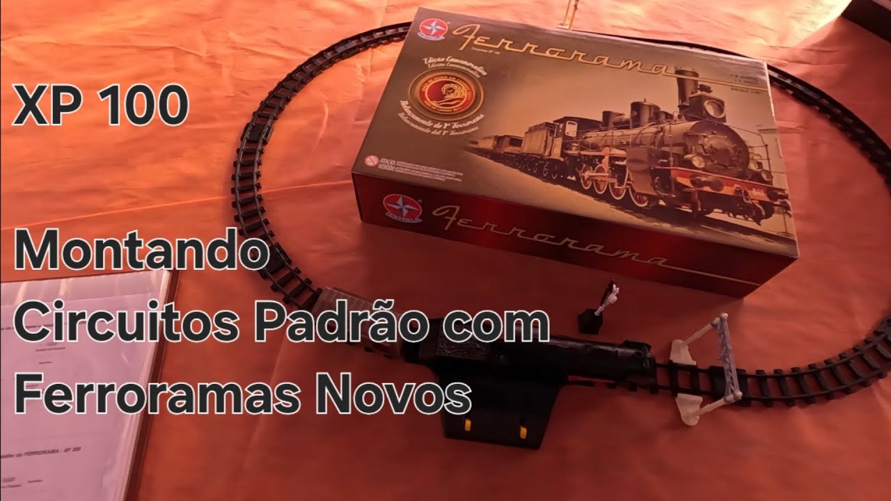 Ponto de Vista | Montagem de Circuito XP 100 com Componentes dos Novos Ferrorama