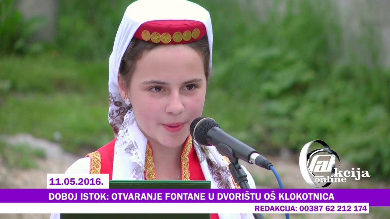 Otvaranje fontane u dvorištu OŠ Klokotnica