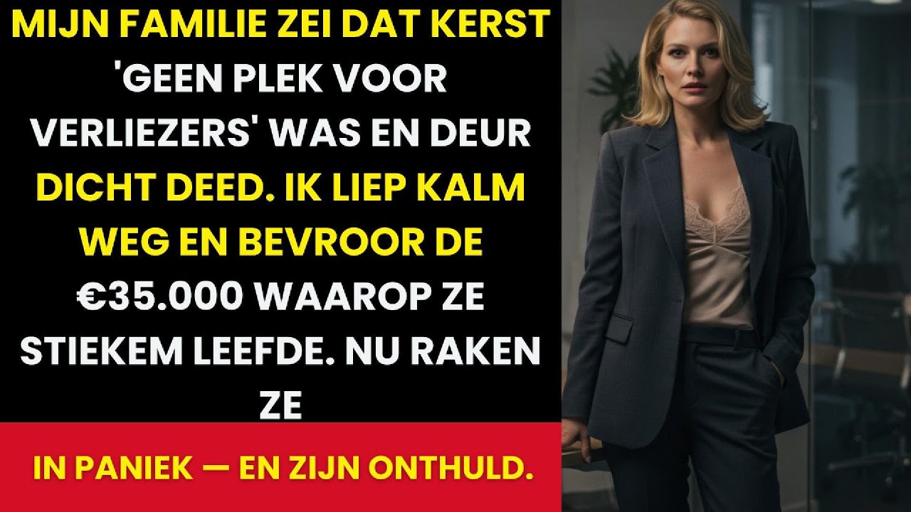 Mijn Familie Sloot me uit Met Kerst—'Geen Plek Voor Verliezers' Ook Nadat ik Hun Rekeningen Betaalde