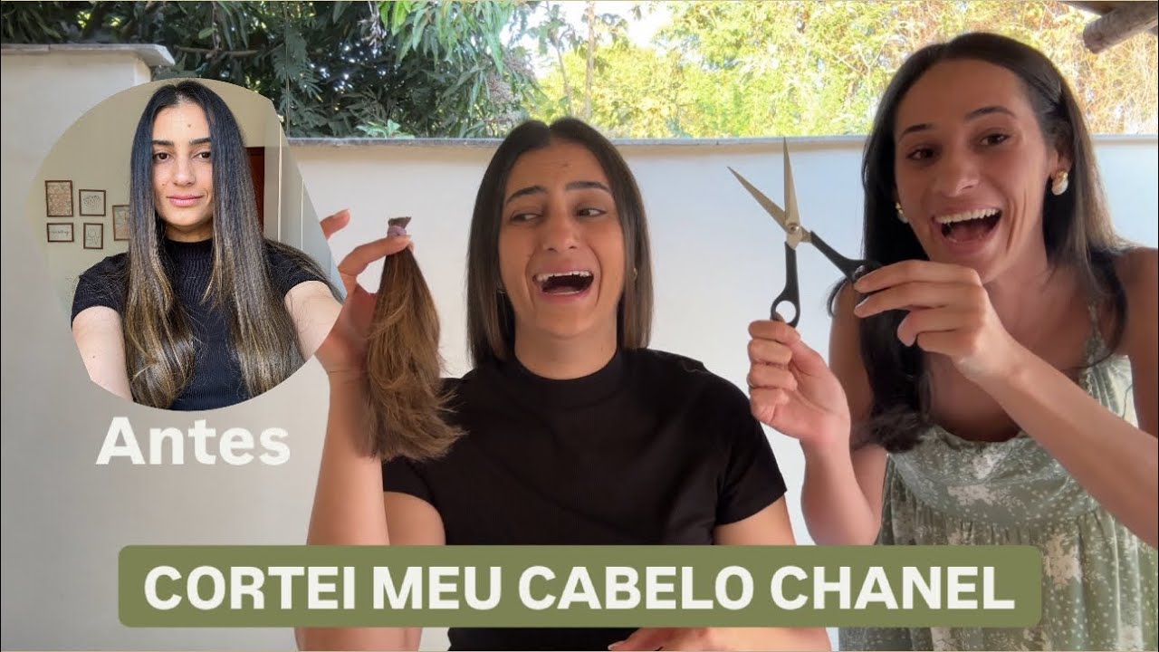 Mudança radical | corte Chanel reto 😱 | Reação da familia | LAIS VELOSO