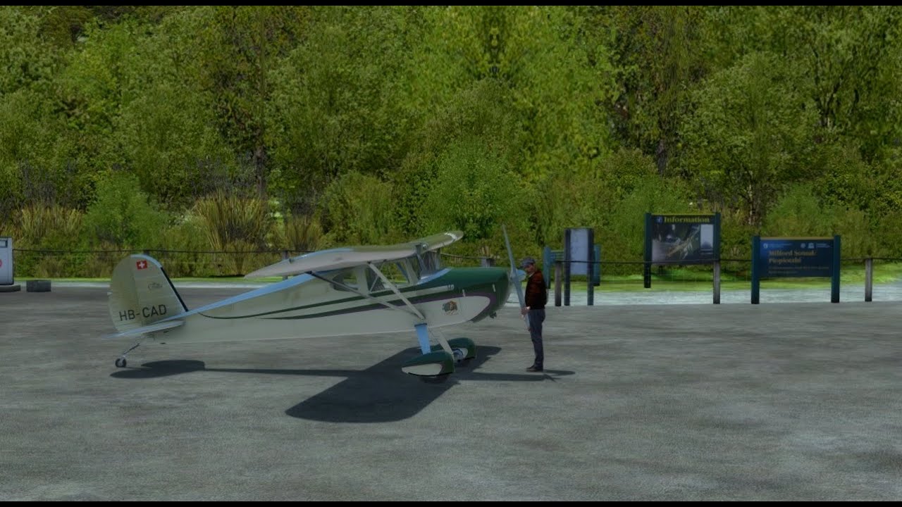 Cessna C140 from NZMJ to NZMF an amazing flight