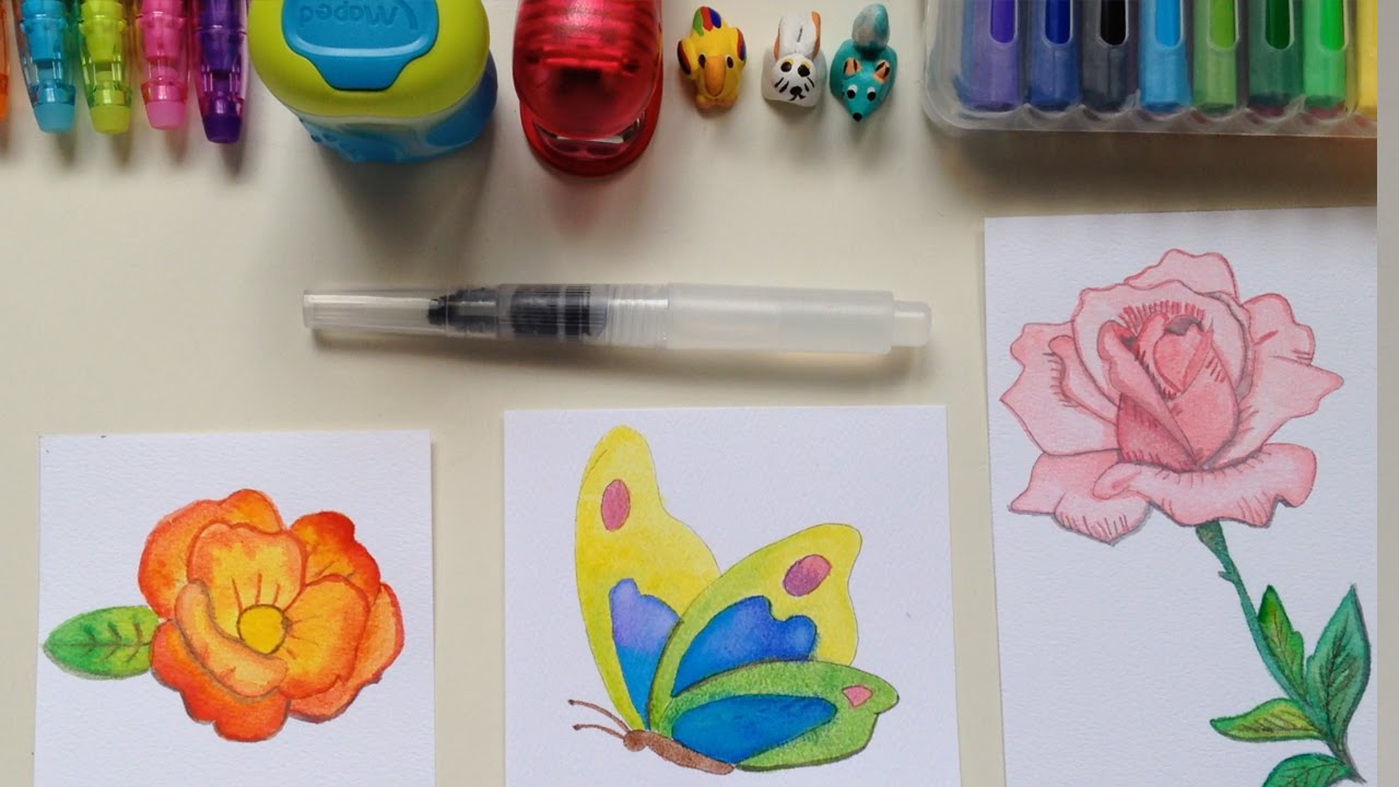 Review Water Brush español 🖌 Reseña Pincel con agua 🖌 StephanieVlog