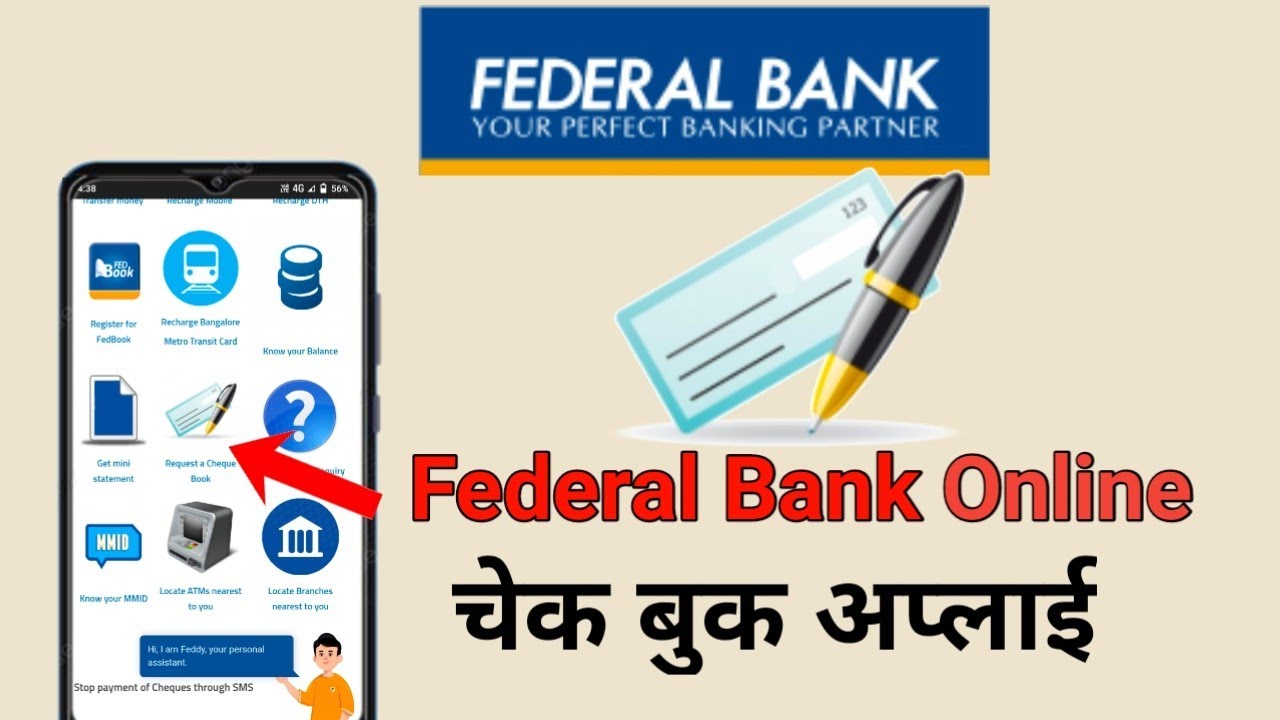 How to Apply for a Federal Bank Cheque Book Online