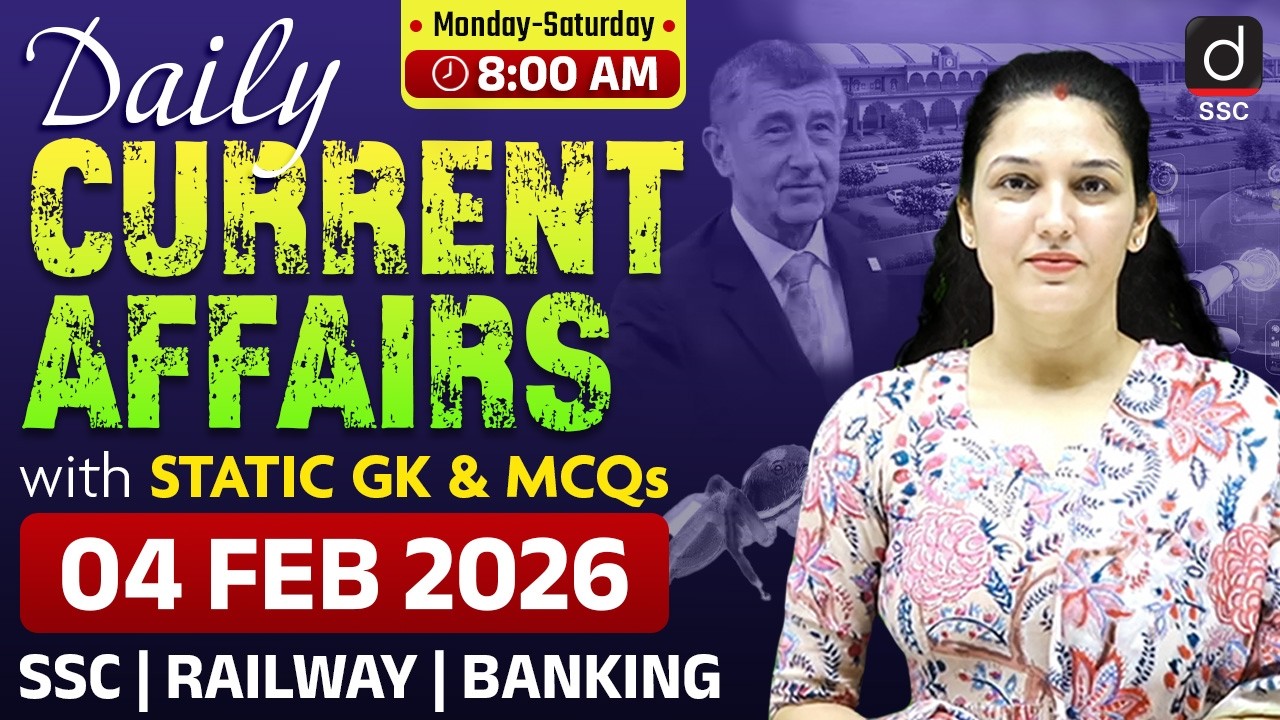 Current Affairs Today | 4 Feb 2026 Current Affairs | Daily Current Affairs by NAMU Mam