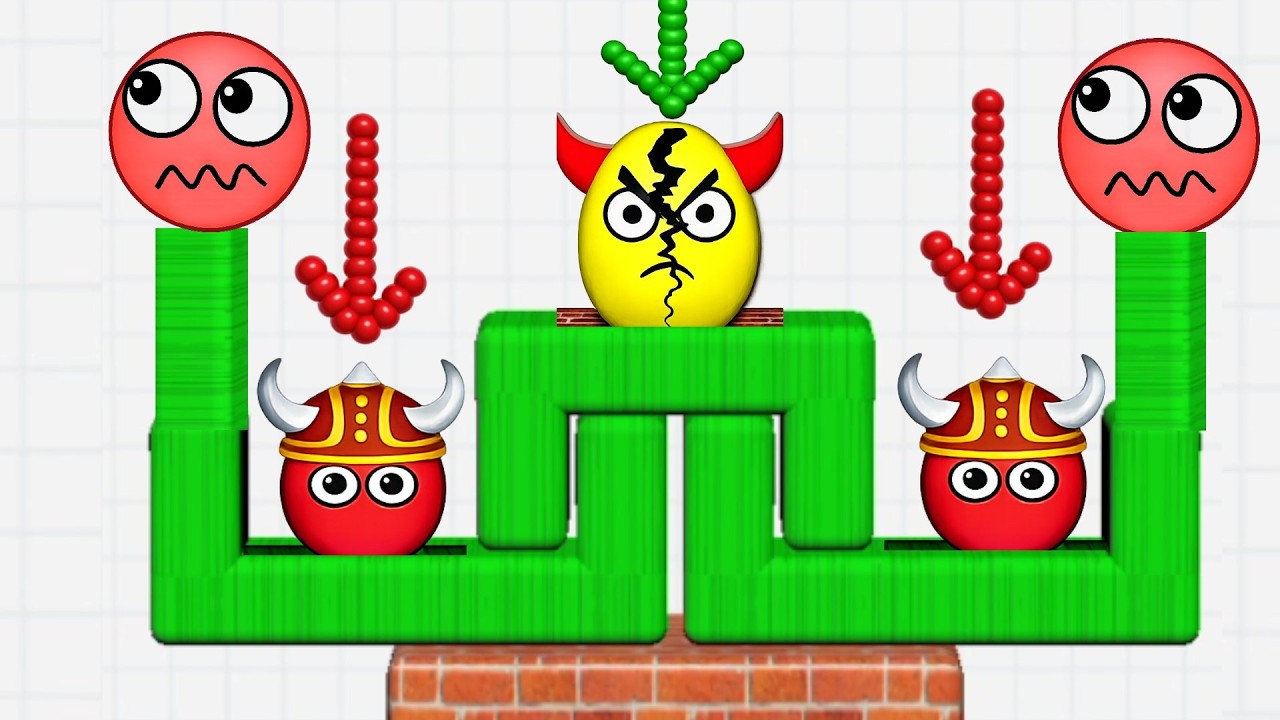 Draw To Smash - Save The Dog 🆚 Hide Ball : Brain Teaser 🆚 Lucky Balls - Going Balls 2048 Gameplay.