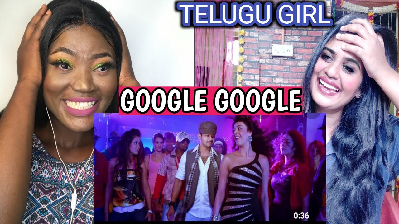 GOOGLE GOOGLE | THUPPAKKI | THALAPATHY VIJAY | KAJAL | REACTION VIDEO | TELUGU GIRL | SANGEETA |